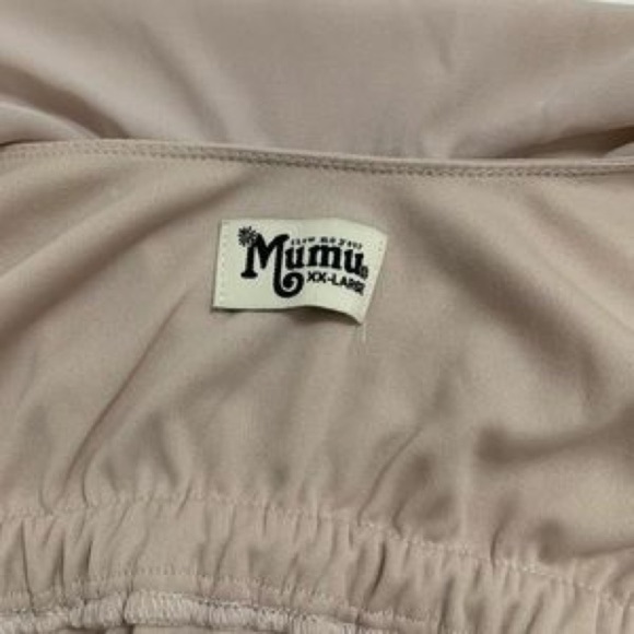 NWT Show Me Your Mumu Caitlyn Dress Beige XXL - Picture 6 of 10